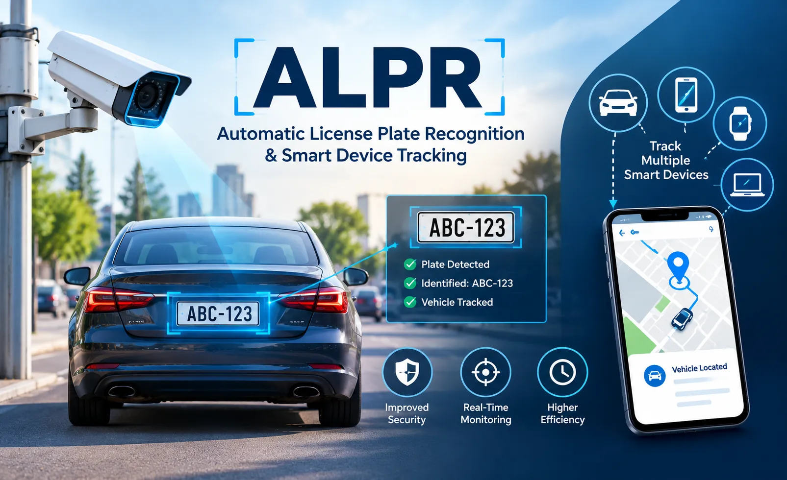 ALPR Technology and Smart Device Tracking | Smart Cameras That Track Vehicles