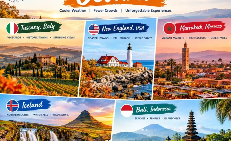 best places to visit in october