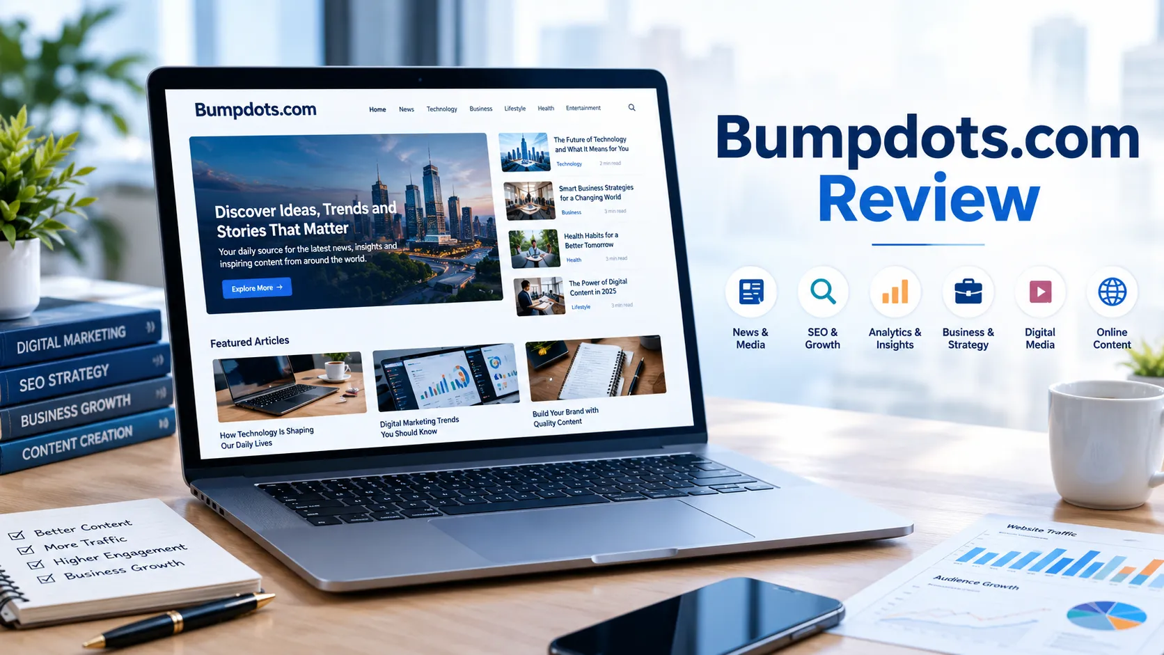 Bumpdots.com | Reviews, Everything about the Website, Founder, Topics, & Guest Posts