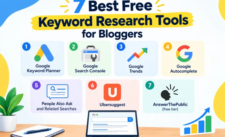 7 Best Free Keyword research tool