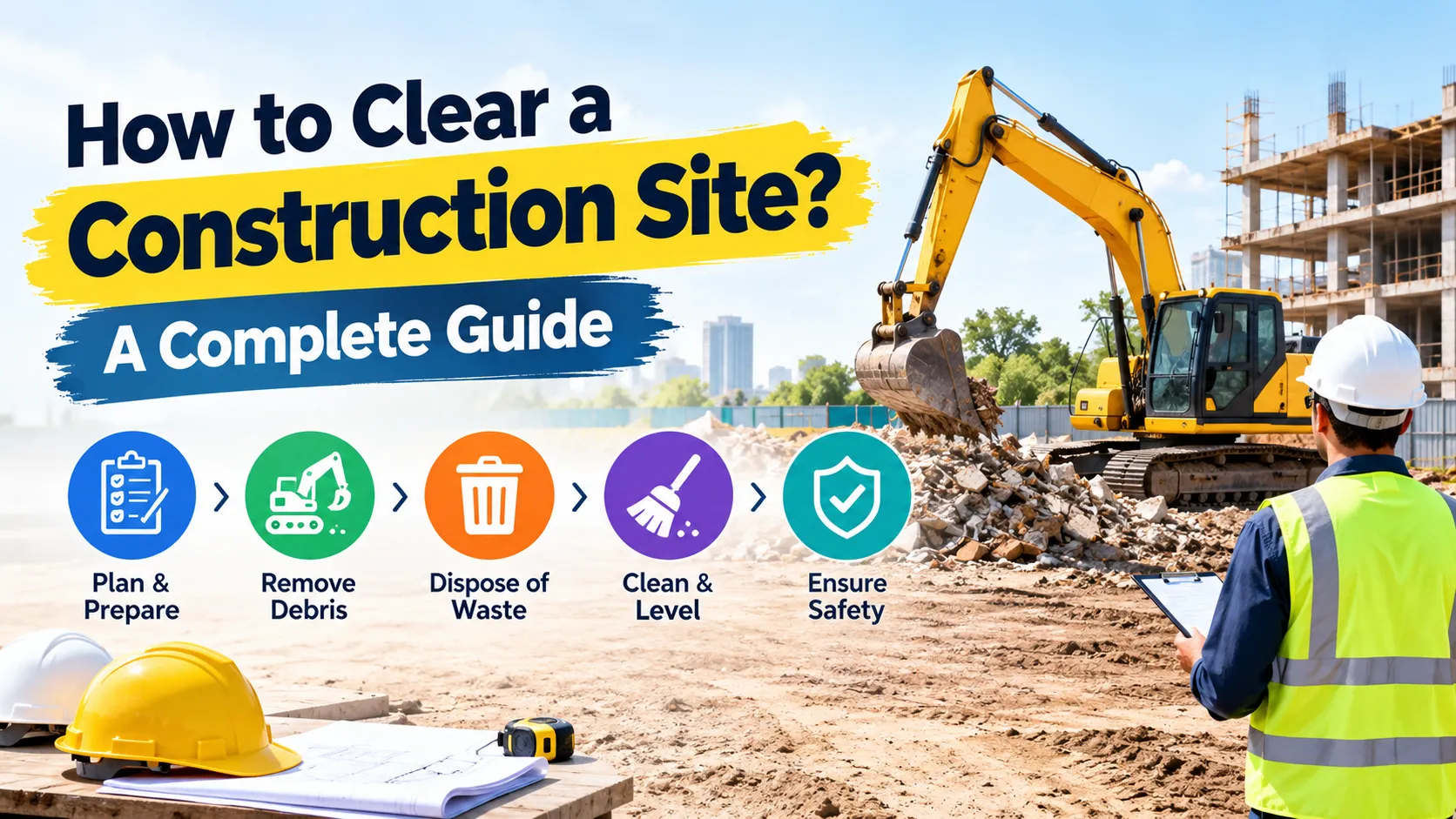 How to Clear a Construction Site? A Complete Guide