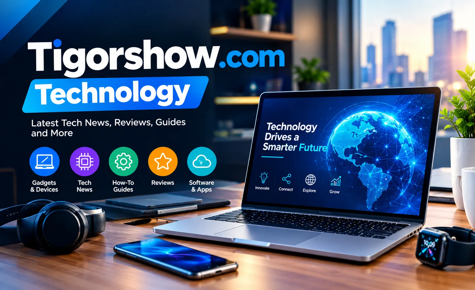 Tigorshow.com Technology | What Does the Tech Section Covers?